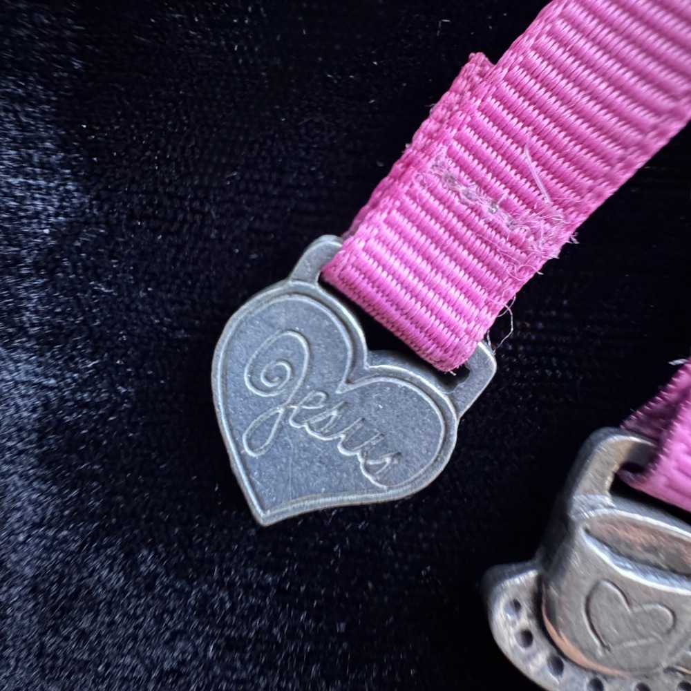 Vintage Forever Ribbon Pewter Bookmark Friends Forever Jesus Teapot Flower Bible - Picture 4 of 9